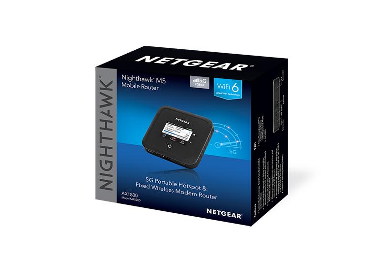 Nighthawk (MR5200) M5 5G Sub 6 AX1800 WiFi 6 流動熱點路由器