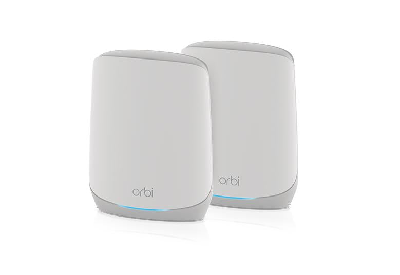 Orbi (RBK762S) 三頻 AX5400 WiFi 6 Mesh 無線系統 (2件裝, 1主機 + 1分機)