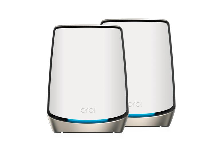 Orbi (RBK862S) 三頻 AX6000 WiFi 6 Mesh 無線系統 (2件裝, 1主機 + 1分機)
