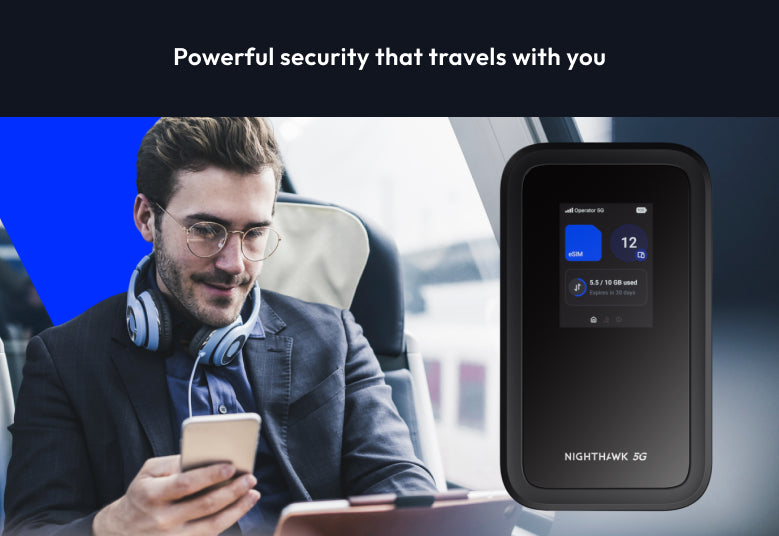 Nighthawk (MH7150) M7 5G Mobile WiFi 7 Hotspot with eSIM