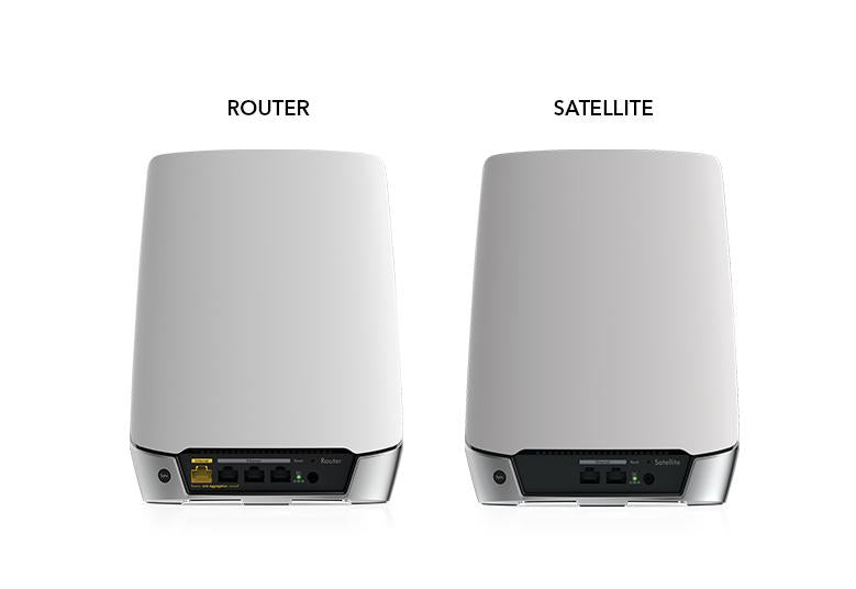 AX4200 WiFi Mesh System (RBK752) Orbi 750 Series Tri-Band WiFi 6 Mesh System,4.2Gbps, Router + 1 Satellite