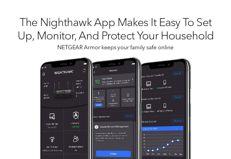 Nighthawk (RAX30) Dual-band AX2400 5-Stream WiFi 6 Router