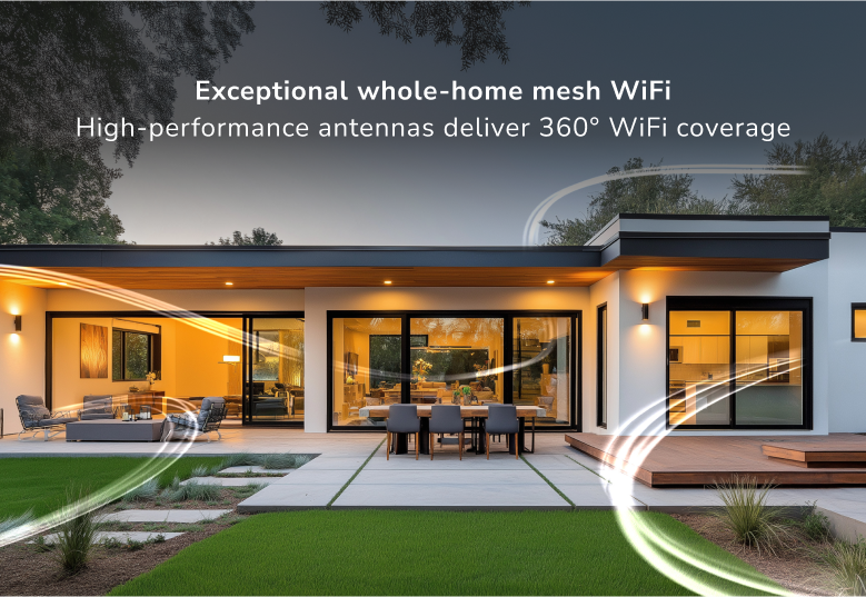 Orbi (RBE372) 雙頻 BE3600 WiFi 7 Mesh 無線系統 (2件裝)