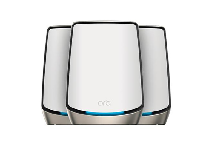 AX6000 Mesh WiFi System (RBK863S) Orbi 860 Series Tri-Band WiFi 6 Mesh System, 6Gbps, 10 Gig Port, 3-Pack, with 1-year NETGEAR Armor included