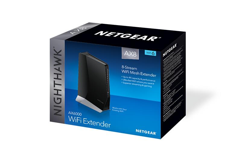 NETGEAR (EAX80) 雙頻 AX6000 8-Stream Mesh WiFi 6 延伸器 in NCC
