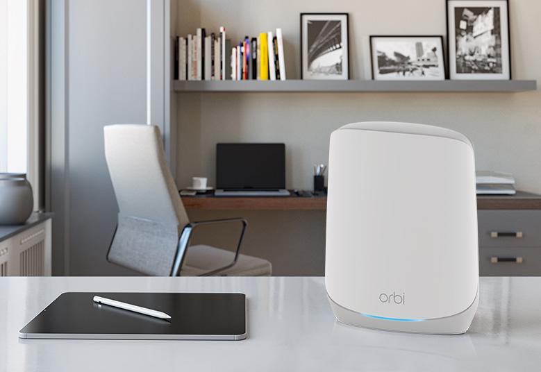 Orbi (RBK763S) Tri-band AX5400 Mesh WiFi 6 System (3-Pack, 1 Router + 2 Satellites)