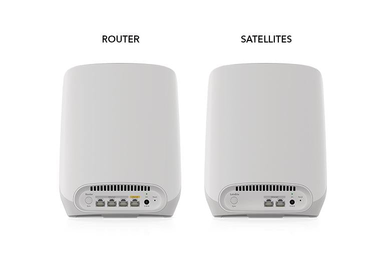 Orbi (RBK762S) Tri-band AX5400 Mesh WiFi 6 System (2-Pack, 1 Router + 1 Satellite)