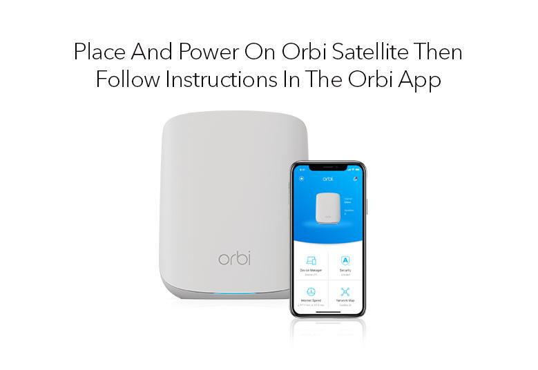 Orbi 350系列雙頻WiFi 6附加衛星機 (RBS350)