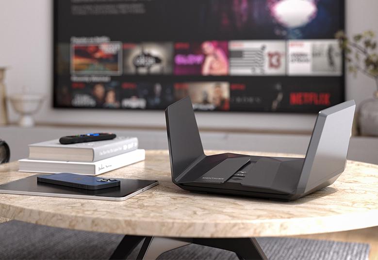 Nighthawk (RAXE500) Tri-Band AXE11000 12-stream WiFi 6E Router