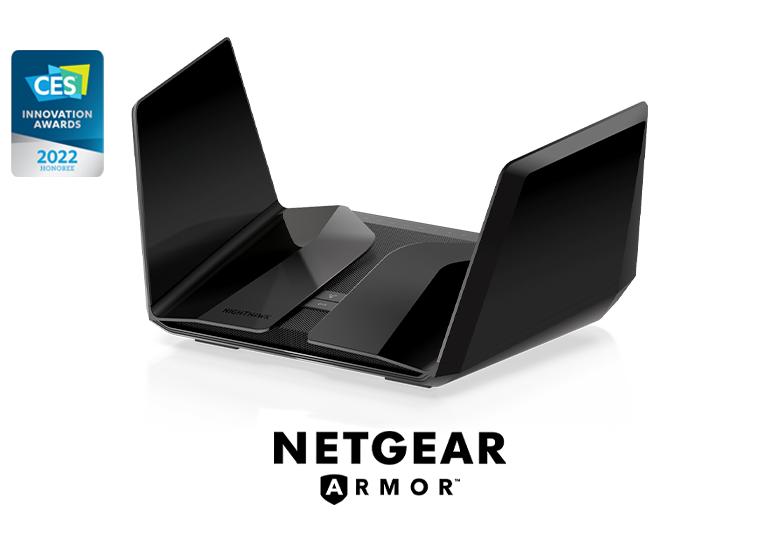 Nighthawk (RAXE500) Tri-Band AXE11000 12-stream WiFi 6E Router