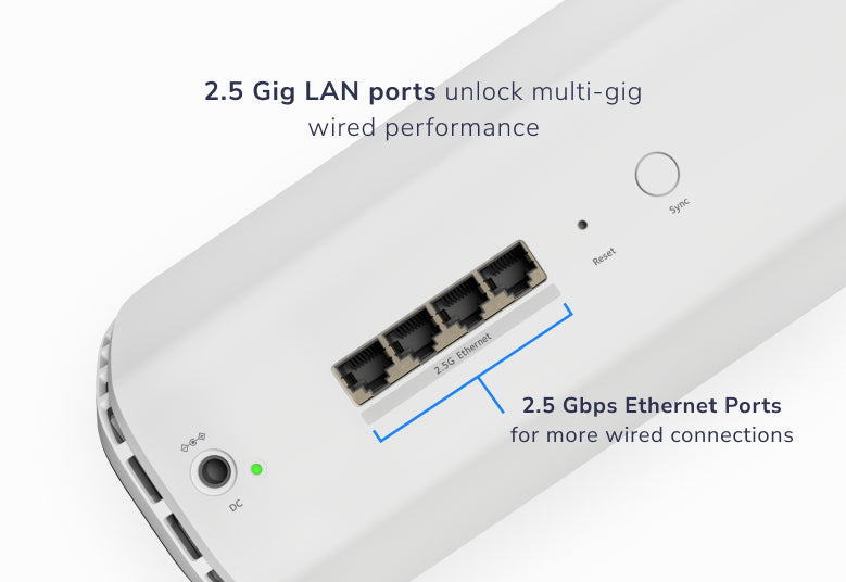 Orbi (RBE870) Tri-band BE21000  Mesh WiFi 7 Add-on Satellite (Need to work with 870 series WiFi System)