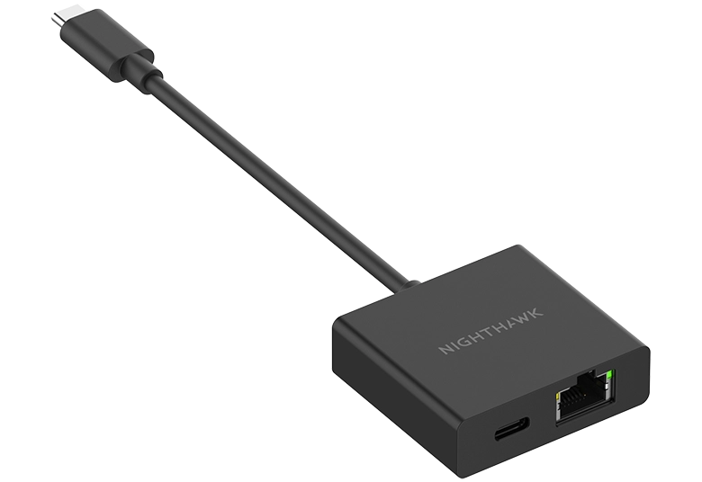 Nighthawk (USB2ETH) USB-C 轉乙太網路轉接器®