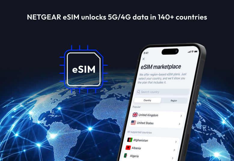 Nighthawk (MH7150) M7 5G Mobile WiFi 7 Hotspot with eSIM