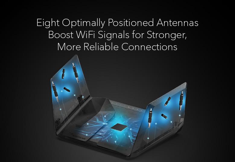 Nighthawk (RAXE500) Tri-Band AXE11000 12-stream WiFi 6E Router