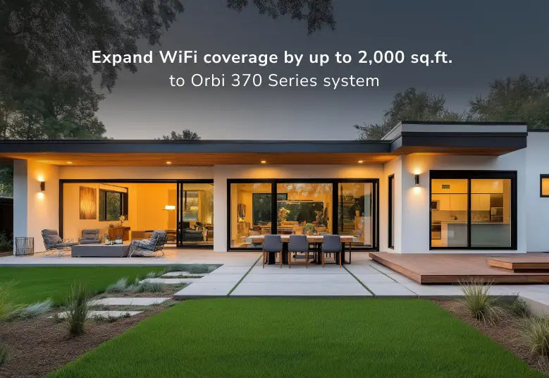 Orbi (RBE370)雙頻 BE3600 WiFi 7 Mesh附加衛星分機