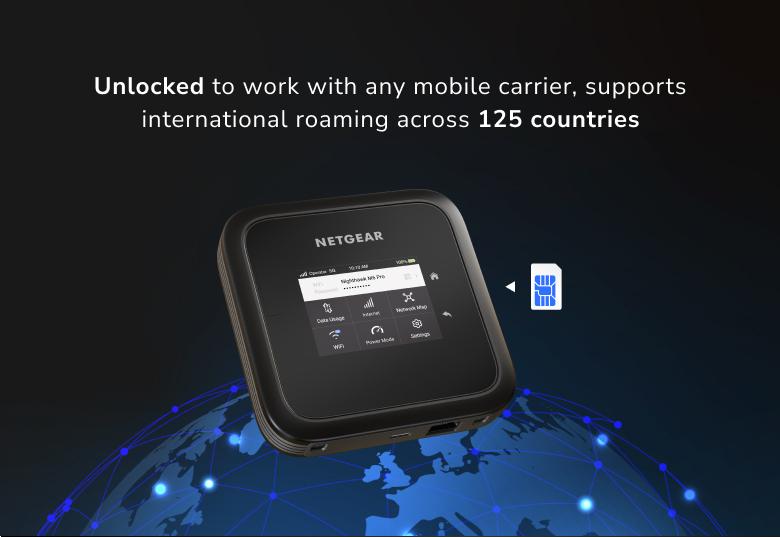Nighthawk (MR6550) M6 M6 Pro+ 5G mmWave AXE3600 WiFi 6E Mobile Router (Unlocked)